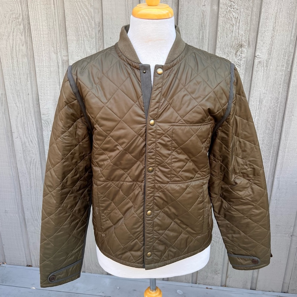 Polo Ralph Lauren Quilted Rare Snap Bomber Jacket